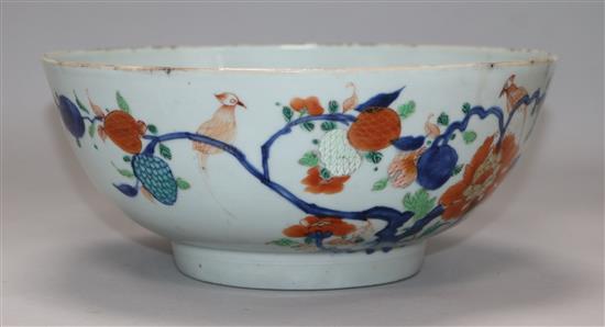 A Chinese 19th century bowl 25.5cm diam